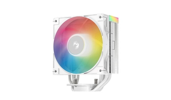 DEEPCOOL CPU Chladič AG400 WH ARGB V2, 1x120mm, LGA1851, AM5, bílá