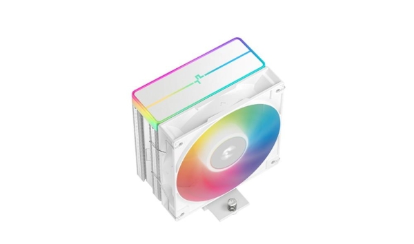DEEPCOOL CPU Chladič AG400 WH ARGB V2, 1x120mm, LGA1851, AM5, bílá