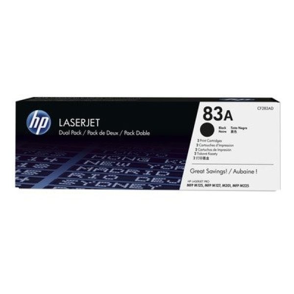 Toner HP CF283AD (2x1 500 stran)