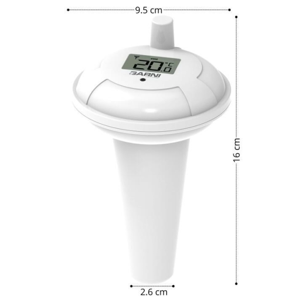 GARNI 065P - Bezdrátové digitální bazénové čidlo
