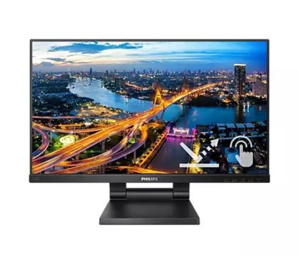 Philips MT 21,5" 222B1TC - 1920x1080,IPS,75Hz,Dotykový,D-Sub,HDMI,DP,USBhub,Repro