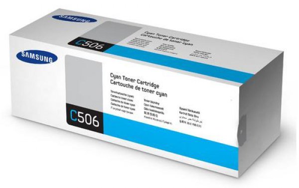 Toner SAMSUNG CLT-C506L azurový (3 500 stran)