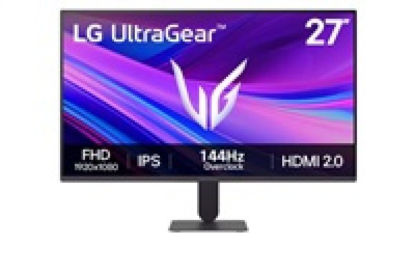 LG 27G411A-B 27"W IPS 1920x1080 5 000 000:1 5ms 250cd DP HDMI 144Hz