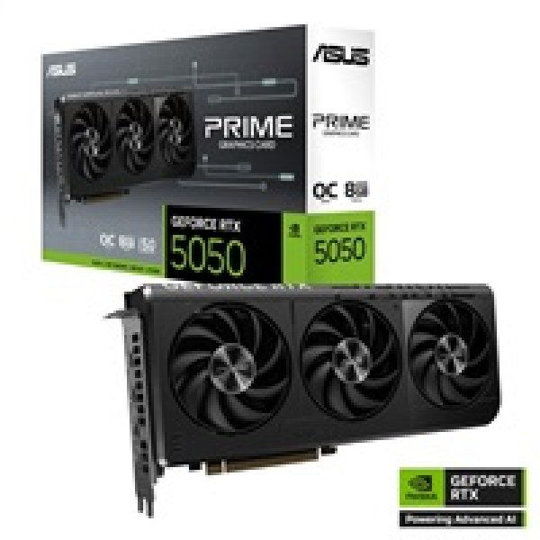 ASUS VGA NVIDIA GeForce RTX 5050 PRIME OC 8G, 8G GDDR6, 3xDP, 1xHDMI?v=1754078403