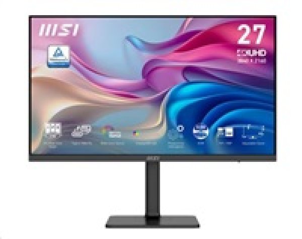 MSI LCD Modern MD272UPHW, 27", 3840x2160, IPS, 60Hz, 4ms, VESA 75x75, Black?v=1755466814