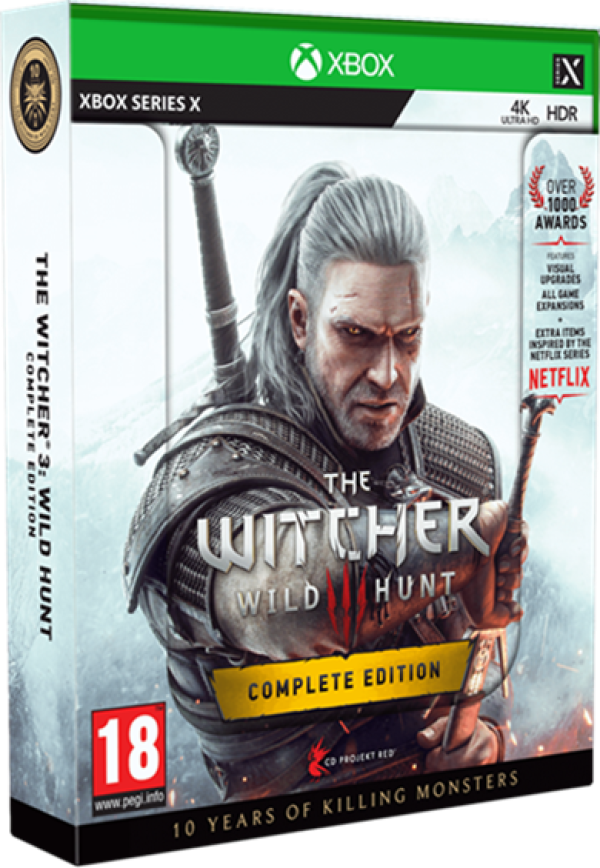 XSX - The Witcher 3: The Wild Hunt - Complete Edition + 10th Anniversary Steelbook
