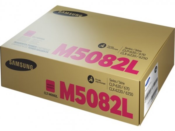 Toner SAMSUNG CLT-M5082L purpurový (4 000 stran)
