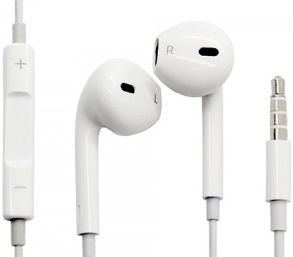 APPLE EarPods sluchátka do uší s mikrofonem bílé