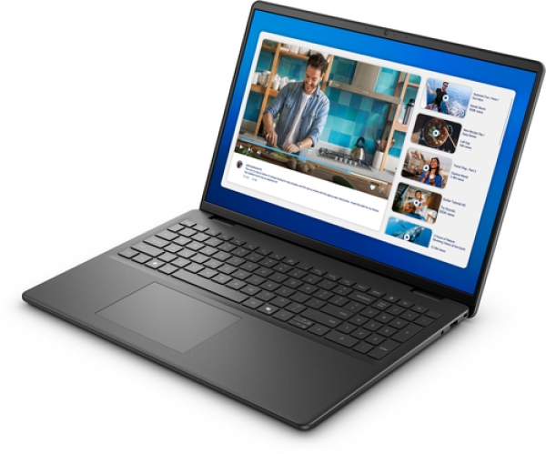 DELL NTB 16 DC16250/C5-120U/8GB/512GB SSD/16" FHD+ /Integrated/FgrPr/3 Cell/65W/WLAN/Backlit Kb/W11 Pro/3Y PS NBD