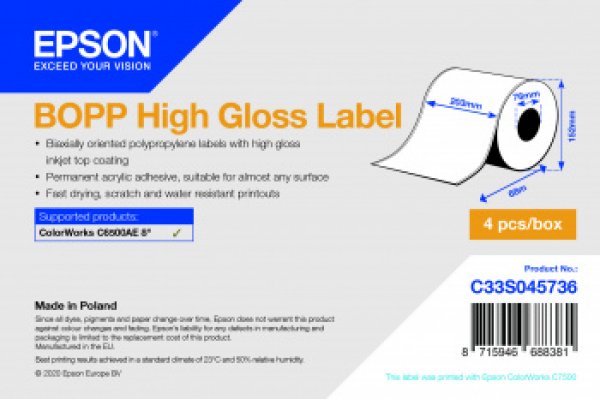 BOPP High Gloss Label Cont.R, 203mm x 68m?v=1749988805