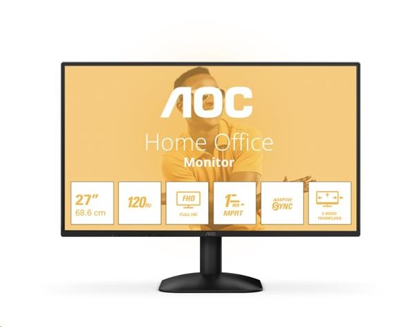 AOC 27B31H 27" IPS 1920x1080 20M:1 4ms 300cd HDMI čierny