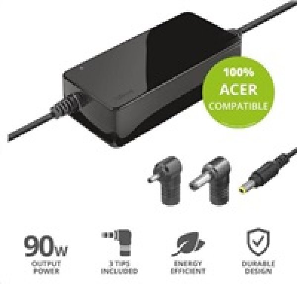 TRUST MAXO ACER 90W LAPTOP CHARGER