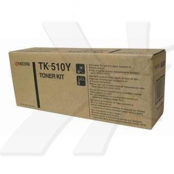 Toner KYOCERA TK-510, 1T02F3AEU0 žlutý (8 000 stran)