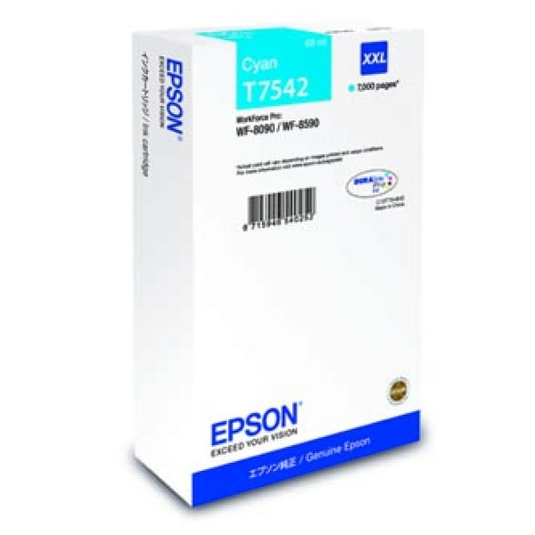 Náplň EPSON C13T754240 azurová (7 000 stran)