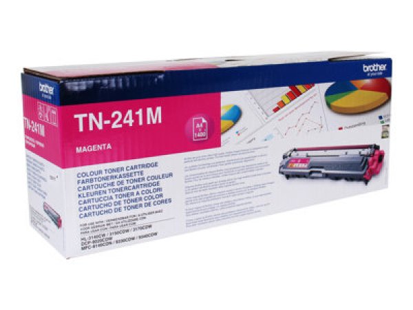 Toner BROTHER TN-241 purpurový (1 400 stran)