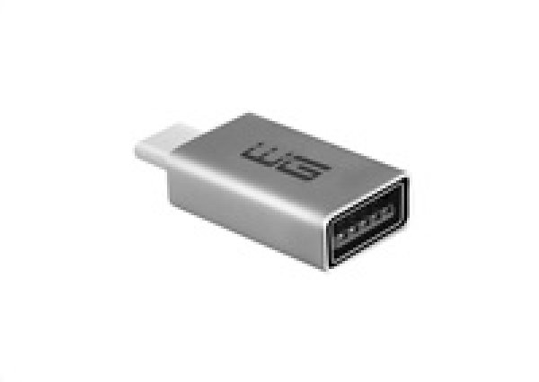 WG - Adapter Type-C (male) to USB-A 3.0 (female) / OTG / silver