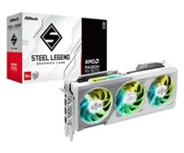 ASRock VGA AMD Radeon RX 9070 Steel Legend 16GB OC, RX 9070, 16GB GDDR6, 3xDP, 1xHDMI?v=1747317738