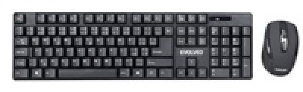 Klávesnice - myš EVOLVEO WK-142, set bezdr. klávesnice a myši