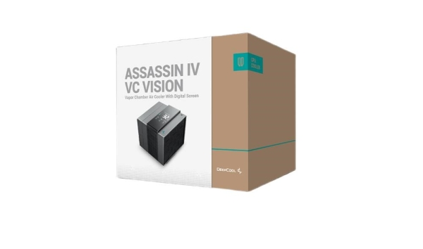 DEEPCOOL CPU Chladič ASSASSIN IV VC VISION, 1x120mm, 1x140mm, LGA2066, AM5, černá