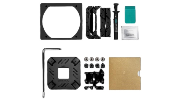 DEEPCOOL CPU Chladič ASSASSIN IV VC VISION, 1x120mm, 1x140mm, LGA2066, AM5, černá