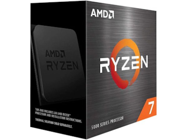 AMD cpu Ryzen 7 5700X AM4 Box (bez chladiče, 3.4GHz / 4.6GHz, 32MB cache, 65W, 8x jádro, 16x vlákno) Zen3 Vermeer 7nm CPU