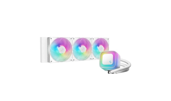 DEEPCOOL Vodní chladič LE360 WH V2, ARGB, 3x120mm, AM5, LGA1851, bílá?v=1765233604