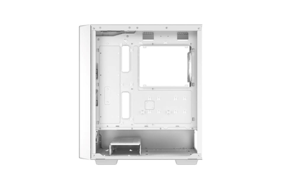 DEEPCOOL Case CC560 MESH V2 WH, ATX, ARGB, Průhledná bočnice, 4x120mm ventilátor, bílá