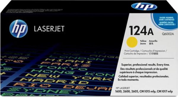 Toner HP Q6002A žlutý (2 000 stran)