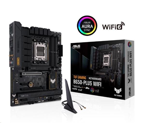 MB ASUS TUF GAMING B650-PLUS WIFI /AM5/ DDR5/B650/ATX/HDMI/DP