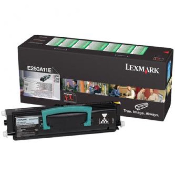 Lexmark - Černá - originální - kazeta s barvivem LRP - pro Lexmark E250d, E250dn, E250dt, E250dtn, E350d, E350dt, E352dn, E352dtn