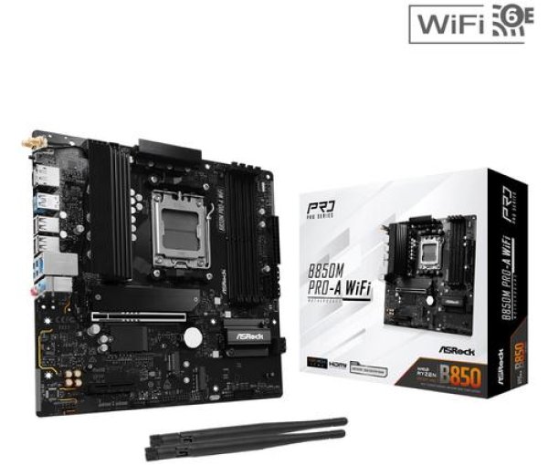 ASROCK B850M PRO-A WIFI (rozbalený) (4xDDR5, PCIe 5.0x16, HDMI+DPort, M.2 PCIe Gen5x4)?v=1754343602