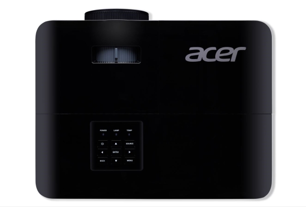ACER Projektor X1228H, DLP 3D, XGA (1024x768), 4500ANSI, 20000:1, VGA, HDMI, 1x3W,  2.8 kg,ColorBoost 3D, ColorSafe II