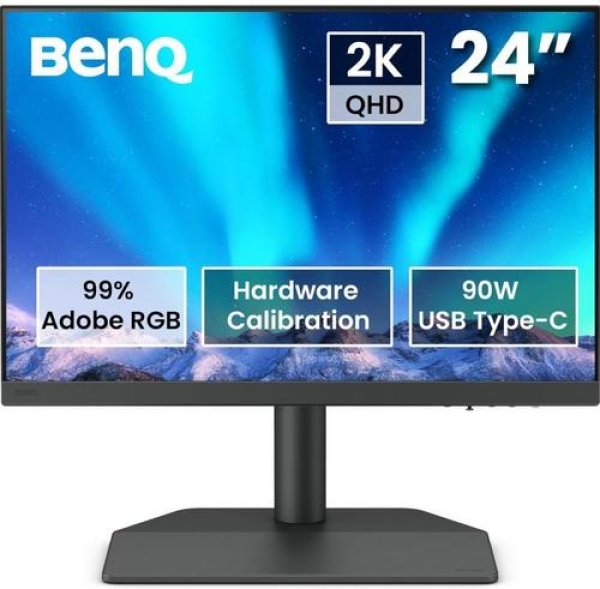 BenQ SW242Q monitor 24,1in, IPS 60Hz, 2560 x 1600, 400cd/m2, 5ms, HDMI, DPort, USB-C VESA) 24in?v=1762468805