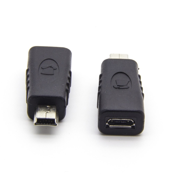 PremiumCord USB redukce USB2.0 Micro B - USB2.0 Mini 5PIN (F/M)