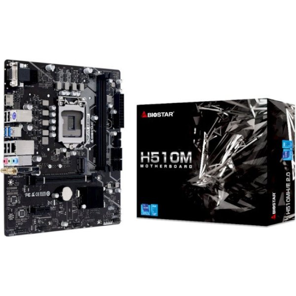 BIOSTAR MB H510 Socket 1200 DDR4 SATA III M.2 HDMI VGA uATX