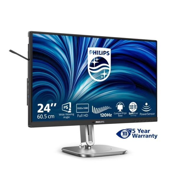 Philips MT 23,8" 24B2N4200 - 1920x1080,IPS,120Hz,D-Sub,HDMI,DP,USBhub,Repro,Pivot