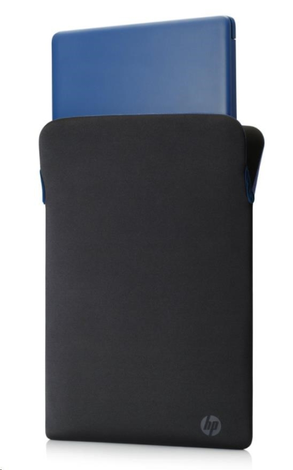 HP Protective Reversible 15.6 Black/Blue Laptop Sleeve - pouzdro