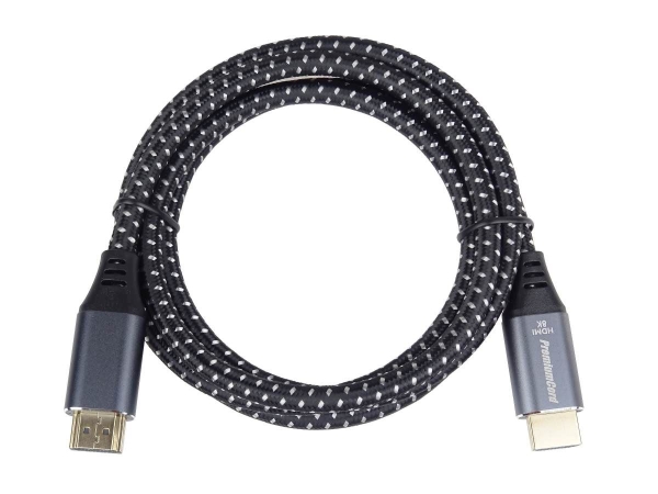 PREMIUMCORD Kabel Ultra HDMI 2.1 High Speed + Ethernet kabel 8K@60Hz, zlacené konektory, 5m