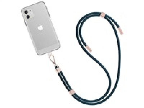 WG - Crossbody lace strap/transparent/green