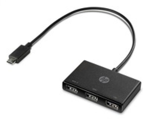 HP USB-C to USB-A Hub