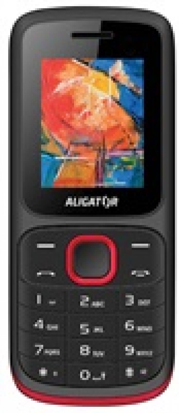 ALIGATOR D210 Dual sim černo-červený