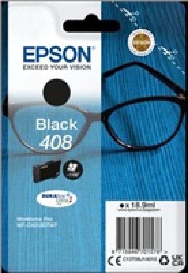 Náplň EPSON C13T09J14010, 408 DURABrite Ultra Ink černá (18,9 ml)