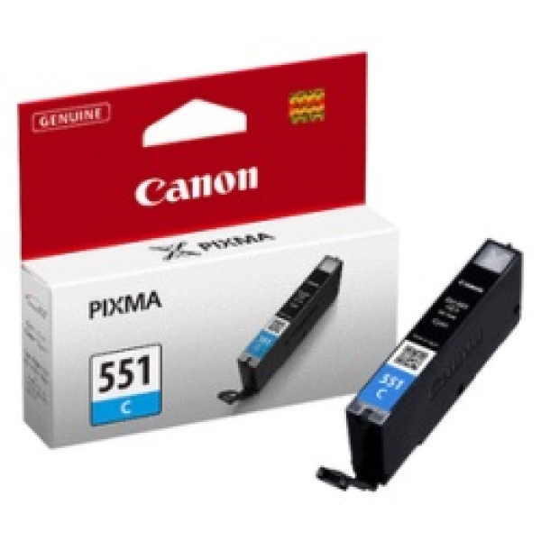 Náplň CANON CLI-551, 6509B001 azurová (7ml)
