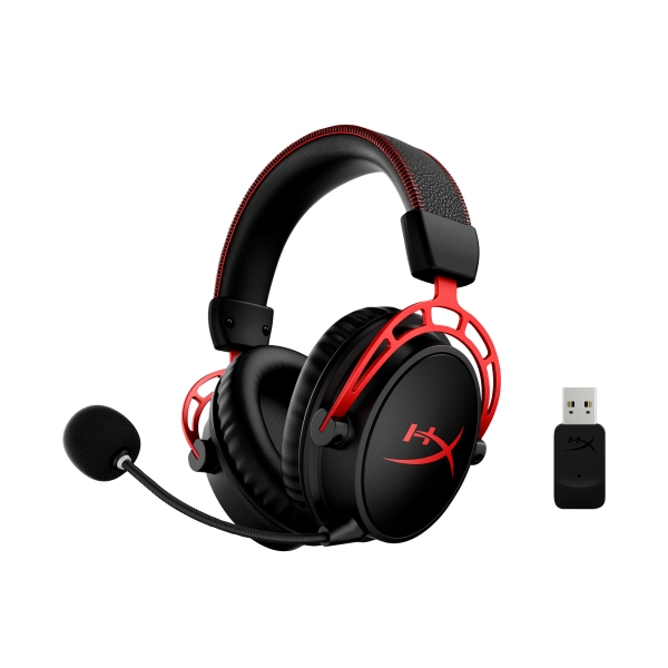 HyperX Cloud Alpha Wireless RED GAM HEADSET - Sluchátka k PC