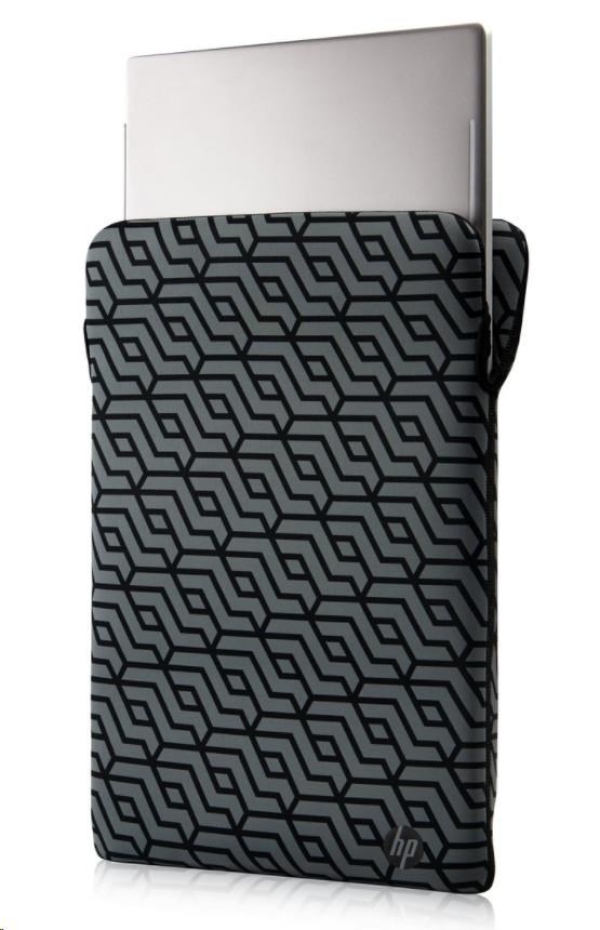 HP Protective Reversible 14 Blk/Geo Sleeve - pouzdro