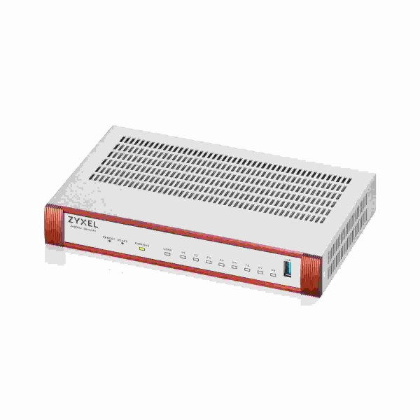 Zyxel USG FLEX100 H Series, 8 Gigabit user-definable ports, 1*USB (device only)