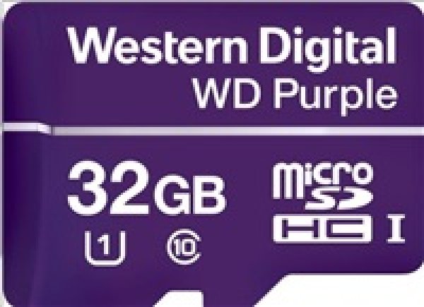 WD Purple microSDHC 32GB Class 10 U1