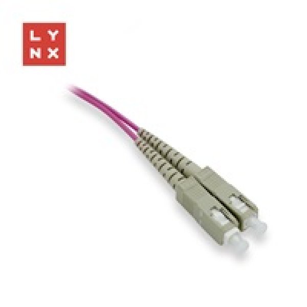 LYNX duplexní patch kabel MM, OM4, SC/SC, 50/125µm, 10m?v=1755466814