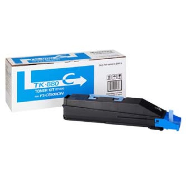 Toner Kyocera TK880C 1T02KACNL0 azurový