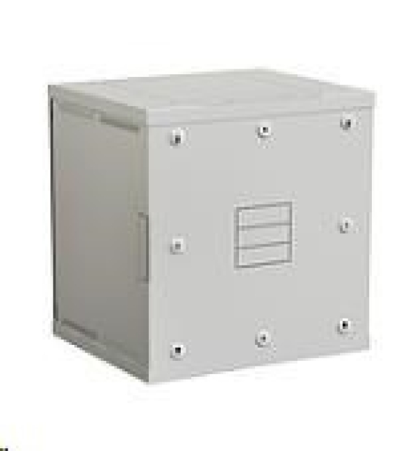 Solarix rozvaděč nástěnný SENSA 12U 500mm, dveře plech, RAL 7035 SENSA-12U-65-21-G